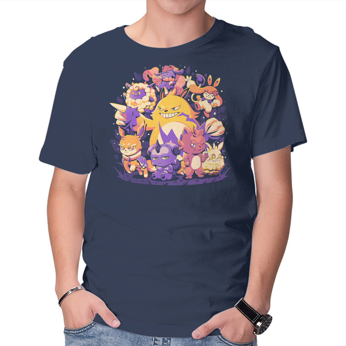 Unisex Crew Neck T-Shirt Pal Friends Graphic Short Sleeve Casual Tee XXXL