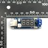 DC-DC 4.5-40V To 5V 2A USB Charger LED Step-down Buck Converter Voltmeter Module Low Power