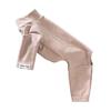  Dog Clothes Winter Fleece Striped Four-Legged Suit Pajamas for Teddy Bichon Small Dogs Base Layer