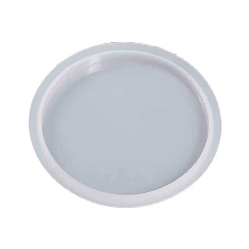 

1/2pcs Resin Coaster Molds Set Round Coaster Silicone Mold Coaster Resin Mold with Holder Coaster Mold for Resin Casting 1