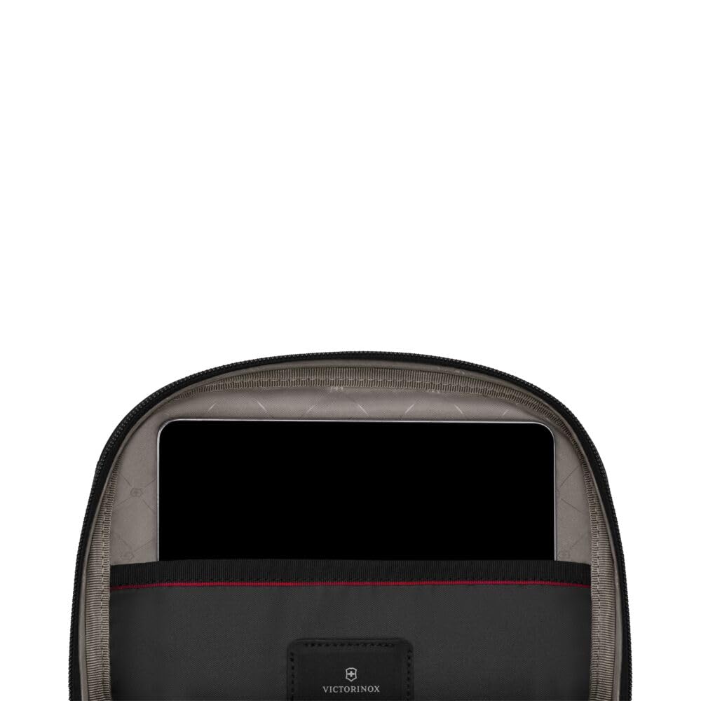 Victorinox Werks Traveler Crossbody Bag with Tablet Zippered Shoulder 7L Antibacterial Business Black 7.0 11-inch Pocket, Pocket, Strap, Capacity,