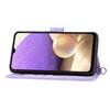 For Motorola Edge 60 Fusion 5G Case Flower Pattern PU Leather Wallet Phone Cover with Strap