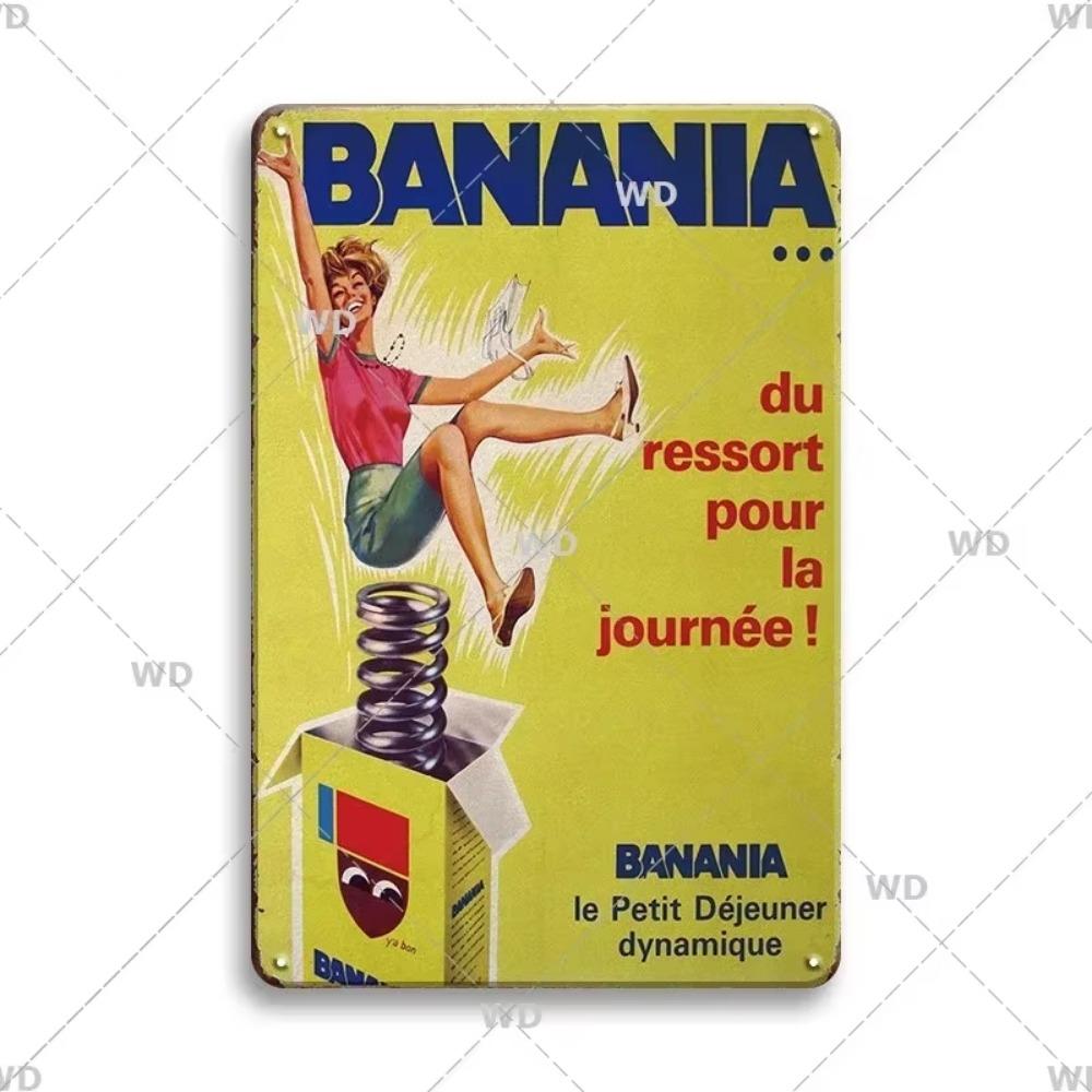 Chocolat Hot Drink Metal Poster Vintage Art Plate Signs Wall Deco Tin Sign Print Plaques Exquisite Crafts Decor Piece