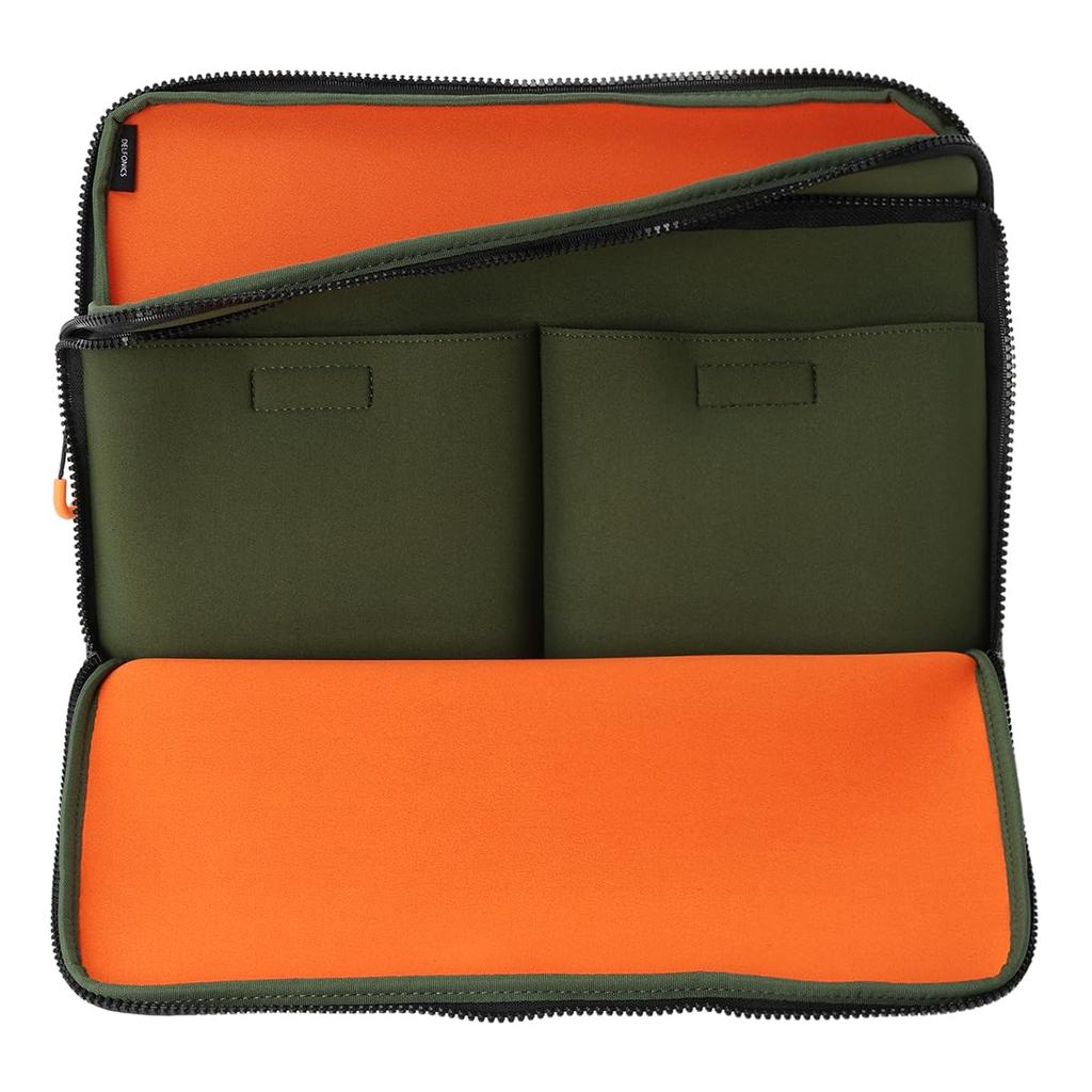 Computertasche 14 Zoll Halp Schutzhülle Computertasche Tablettasche PC Tasche PC [Delfonics] (Olive)