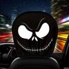 Pokrowiec na zagłówek fotelika samochodowego 2 sztuki Halloweenowy Pokrowiec ochronny na zagłówek samochodu Akcesoria wewnętrzne do ciężarówki SUV Codzienne dojazdy Długie