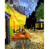 5D-Diamantgemälde zum Selbermachen, „Van Gogh Café-Terrasse bei Nacht“, Stickerei, Kreuzstich, 3D-Ölgemälde, Heimdekoration