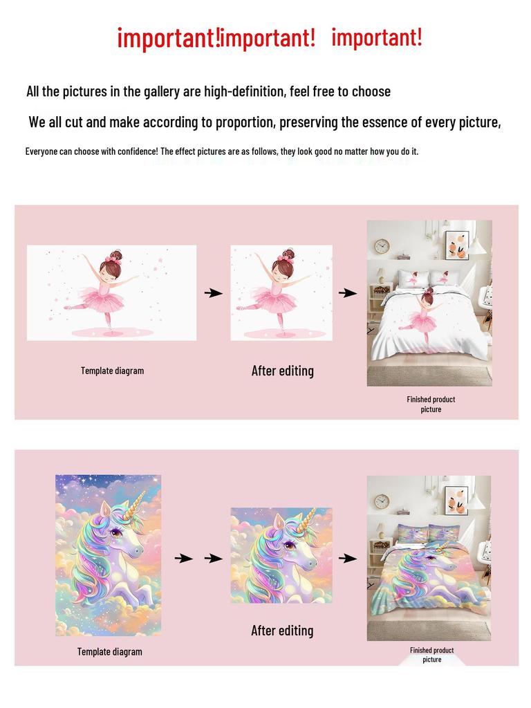 Sonic Three-Piece Set: 3D Digital Print Duvet Cover & Pillowcase Customization for All Seasons.