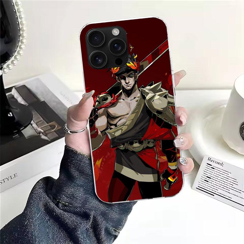 Game Hades Action Soft Phone Case For IPhone 11 17 Air 16E 16 Pro Max 15 + 14 Plus 13 Mini 12 Apple 7 SE 8 Fundas Coque 11 17 Ai