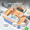MultiSized Kids Plastic Storage Boxes, Transparent Lid with Clasp, Toy & Stationery Organizer Small