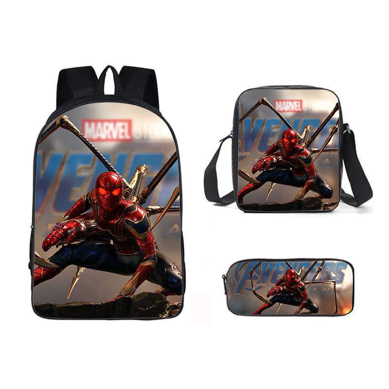 Backpack Piece Three Set Waterresistant Material Kids For