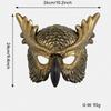 Halloween Owl Mask Carnival Props Owl Mask Festival Cosplay Po Props Atmosphere Dance Party Dress Up