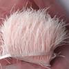 Decorative Feather Cloth Strip 10-15Cm Ostrich Hair Cloth Edge Dress Cuffs Latin Dance Skirt Diy Clothing Accessories