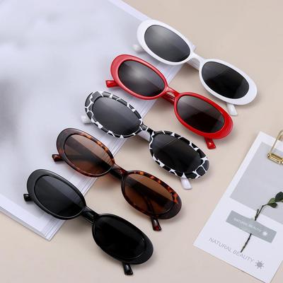 Retro Sunglasses For Women Men Small Oval Frame Plastic Sun Glasses Fashion Vintage Shades Driving Eyewear Uv400 Sunglasses