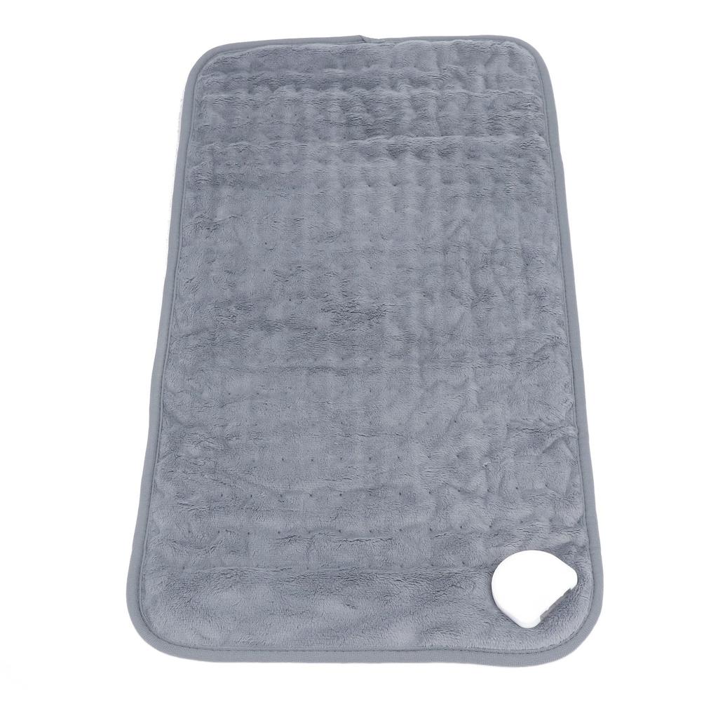 Electric Heating Pad Constant Temperature Keep Warm Soft Velvet Heated Pad for Winter Use Grey EU