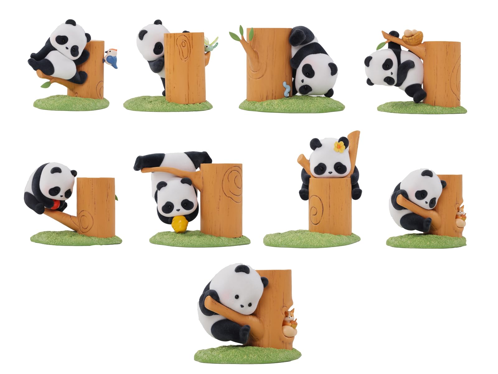 

52TOYS BLINDBOX PANDA ROLL Tree Climbing Series BOX 8 предметов