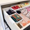 4PCS Wall Mounted Hanging Storage Box Plastic Drawers Hanging Organizer  Kitchen