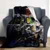 Ninjago Warriors Flannel Blanket Throw Blanket Soft Warm Sofa Bed Camping Home Decor Unique Christmas Gift C9261006