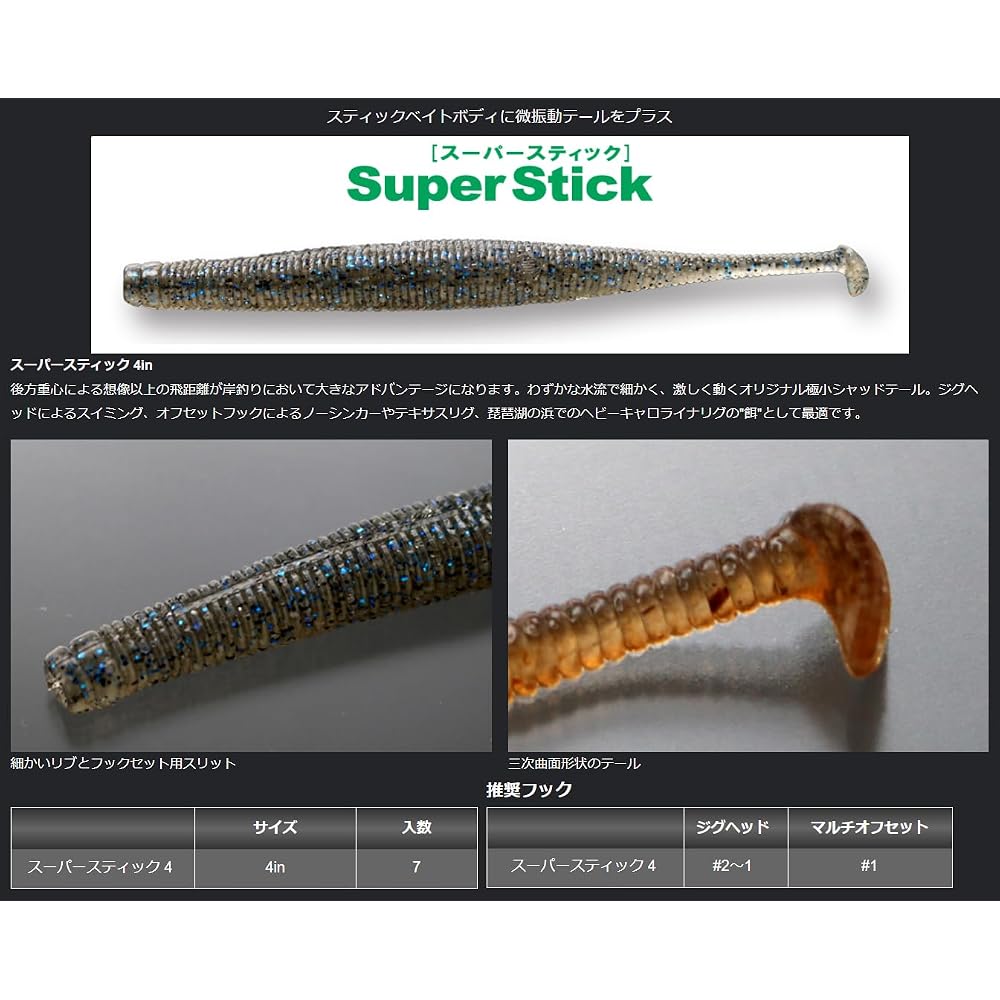 Issei Super Stick 4 Inch #73 AK Shad Silver Fishing Lure