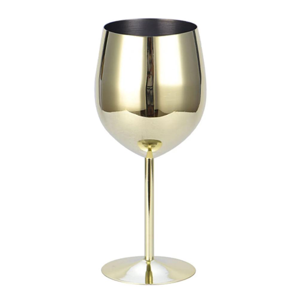 Roestvrij Staal Cocktailglas Wijnglas 500ml Kelken Voor Champagne Whiskey Sap Waterbeker Huis Keukenbenodigdheid Wijnglazen