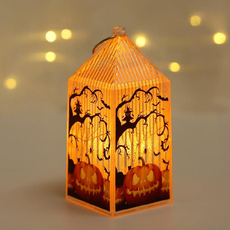 Halloween Lantern Night Light Party Supplies Indoor Outdoor Ornament Photo Props