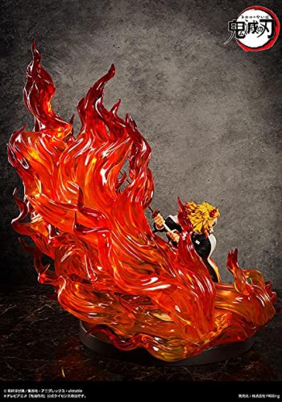 Demon Kimetsu no Yaiba Rengoku Anjuro Kompletní edice Měřítko Plastové Malované Kompletní Figurka Slayer 1/4