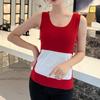 Women's Seamless Thermal Vest: Upgraded Velvet Belly Protection for Autumn and Winter