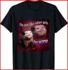 Possum Non sono come le altre ragazze Sono peggio T-Shirt Nera S-5XL