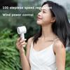 Strong Wind USB Handheld Fan Household Digital Display High-speed Fan Portable Outdoor Handheld Turbine Small Fan 60*60*167mm