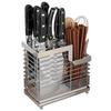 Stainless Steel No-Drill Wall-Mounted Knife Holder