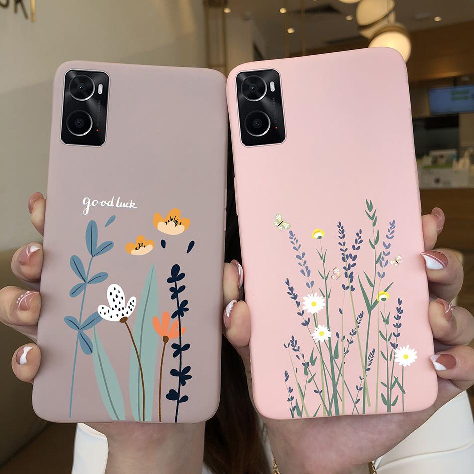 Phone Case For Oppo A96 A97 Cat Monster Soft Matte Silicone Anti Drop Back Cover For Oppo A 96 97 OppoA96 Bumper Funda Coque Bag