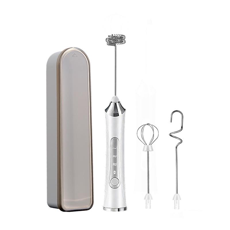 Electric Handheld Egg & Milk Frother for Coffee & Whipping