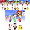 Super Mario 7th Edition Mario Office Figurine Pvc Cartoon Anime Collectible Model