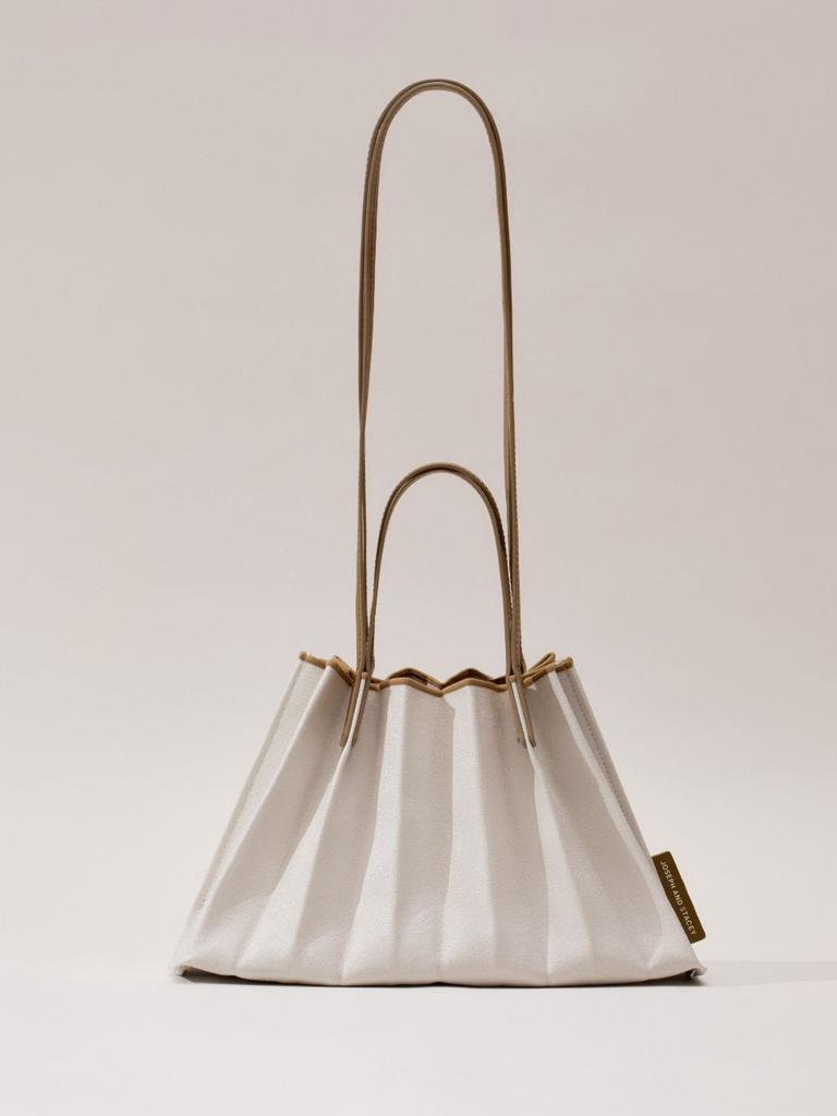 Joseph&Stacey Lucky Pleats Canvas Coated Shopper S (3Color)