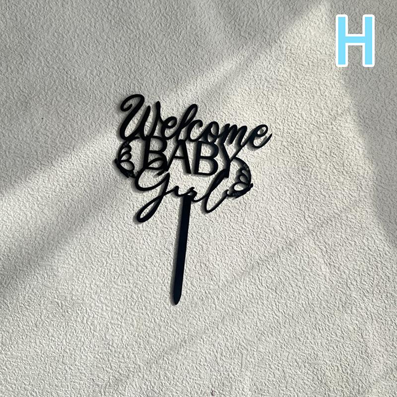 Alles Gute zum Geburtstag Kuchendekoration Gold Geburtstagstorte Seitendekoration Dessert Acryl Dekoration Babyparty Geburtstagsfeier Zubehör Geschenk