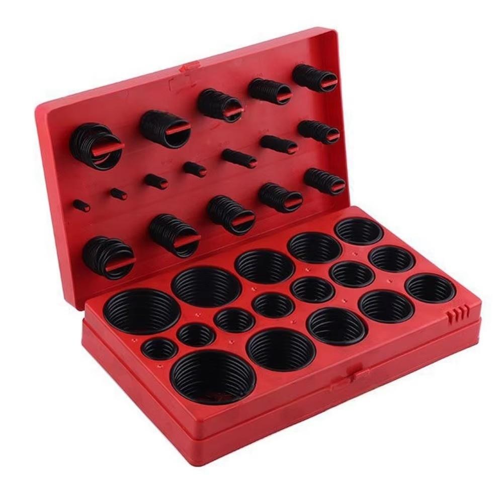 419PCS Flexible O Ring Assortment Replacement Nitrile Rubber Seals Seal Gasket  Automotive