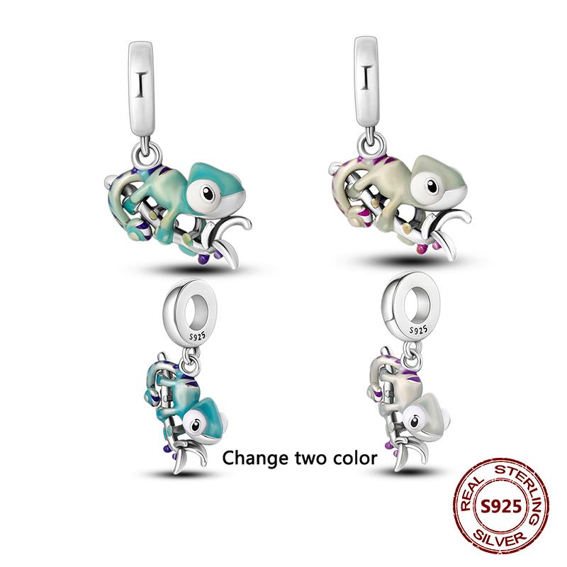 New Copper China Dragon Fortune Cat Charm Beads Fit The Original Bracelet For Women Diy Jewelry Gift