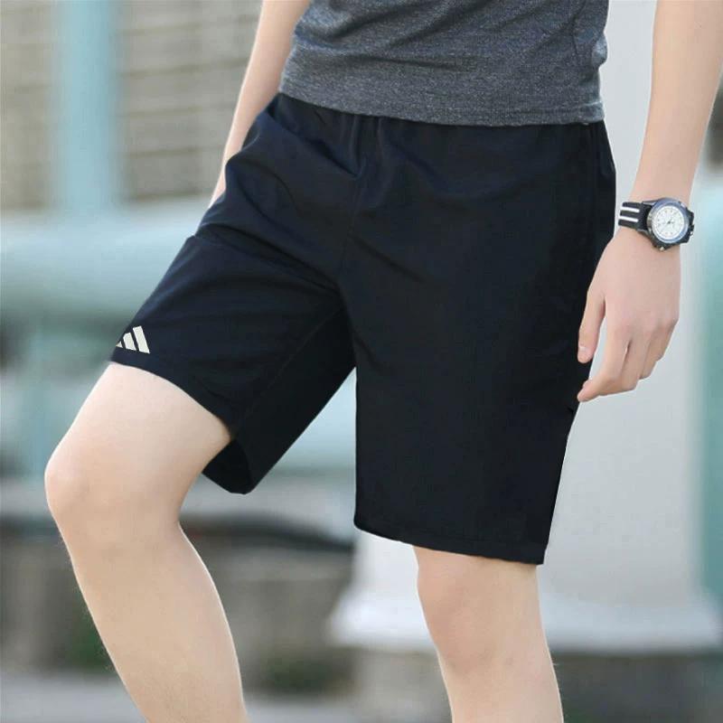 Adidas Men s Summer Sports Training Basketball Shorts with Zipper Pockets Ic6976 S