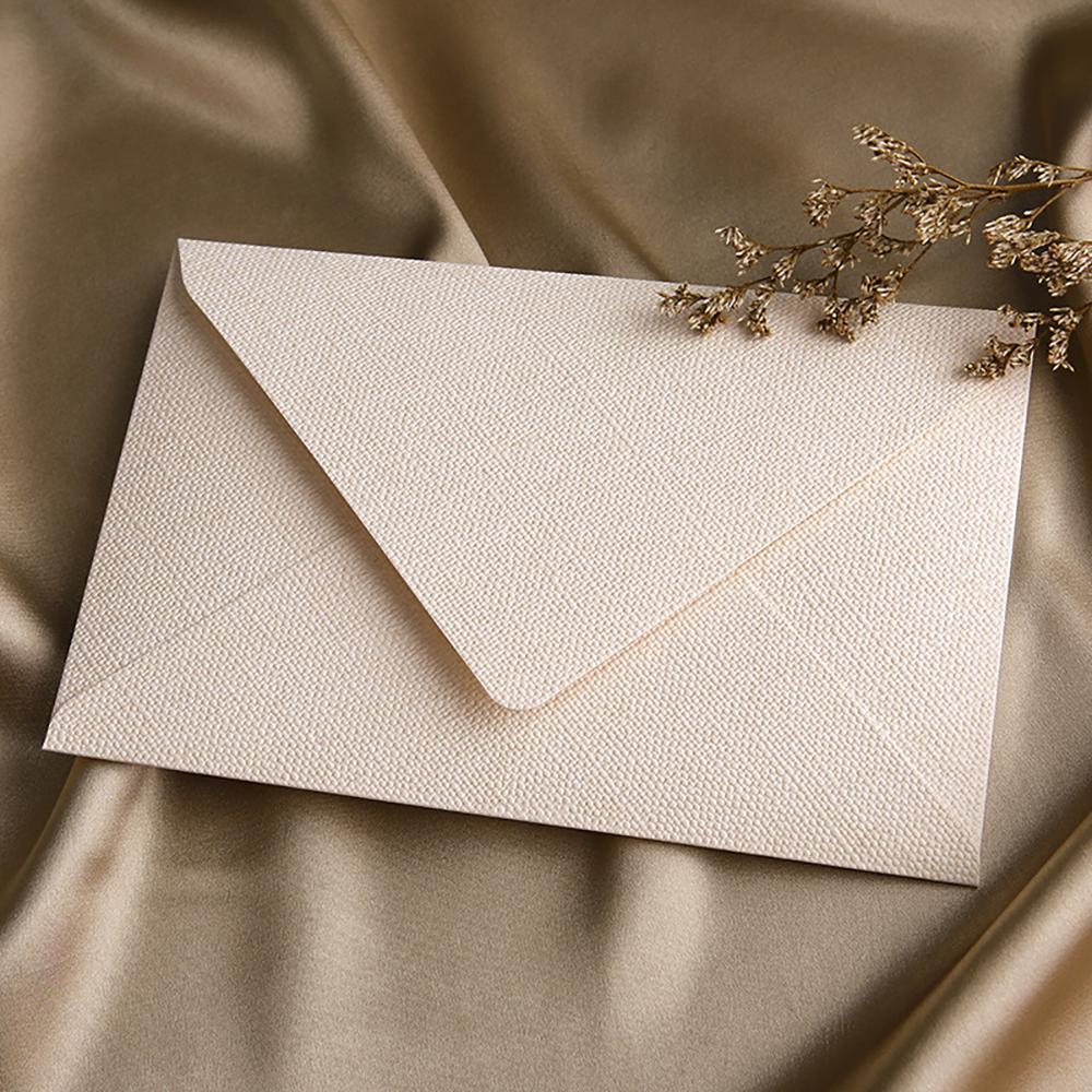 

10 pcs linen brown paper envelope paper set retro style, suitable for Christmas and Valentine s Day and other festival белый