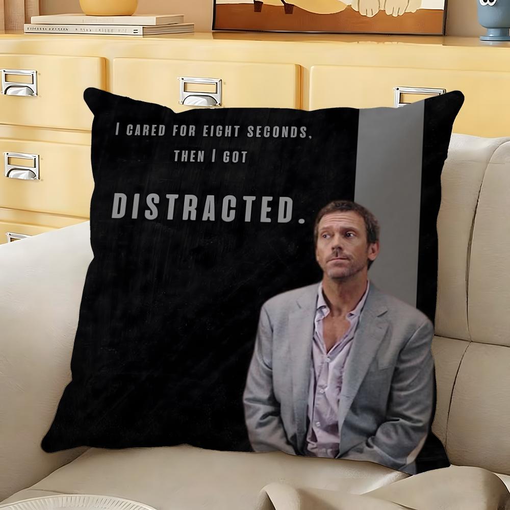 

Dr HHouse Cushion Cover Soft Durable Reversible Pillow Cover Home Car MultiScene Daily Comfort Pillowcase 30X30cm