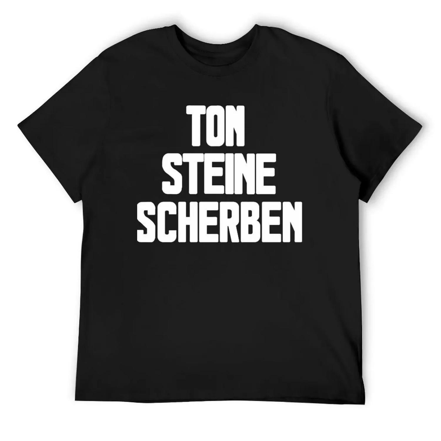 

Ton Steine Scherben Германия Рок-группа Футболка эстетичная одежда свитшот мужской винтажные футболки S разноцветный