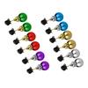 Beard Ornament Christmas Beard Jingle Bell Clip Decoration Plastic Facial Hair Bauble Clips for Holiday