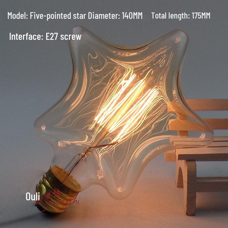 Edison Retro Dimmable E27 Filament Bulb 110V/220V Nostalgic Decor