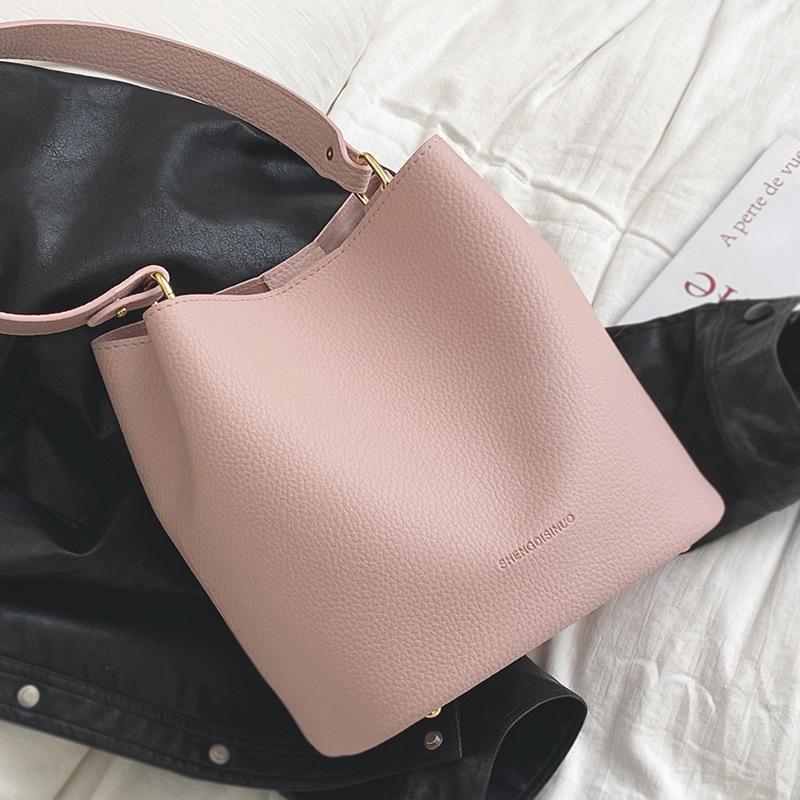 Tooxika Damen New Style High-End-Mode Süße Rosa Unterarmtasche Beuteltasche Große Kapazität Umhängetasche