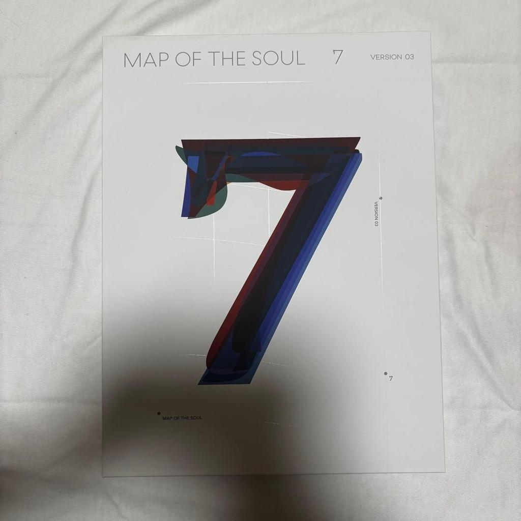 [USED] MAP OF THE SOUL 7 VERSION with Clear File