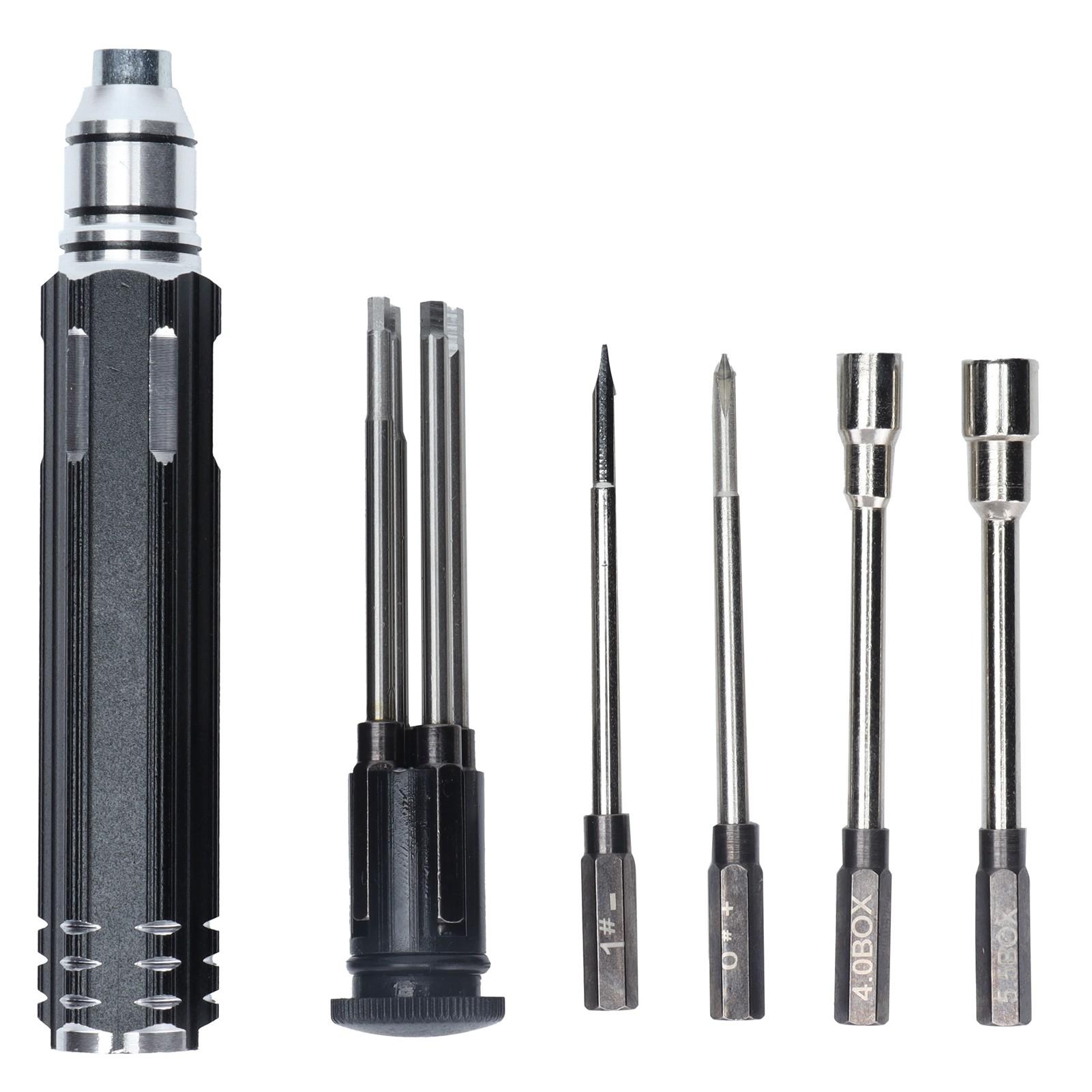 

Screwdriver Set 8 in 1 Steel High Hardness Long Service Life Accurate Operation 8 in 1 Steel Screwdriver Set