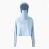 UPF 50+ Women's Summer Sun Protection Shawl: Ultra-Thin, Breathable, Anti-UV Ice Silk Jacket.