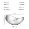 304 Stainless Steel Cooking Bowl Large Special-shaped Bowl Creative Irregular Salad Restaurant Hotel Decoration Plates