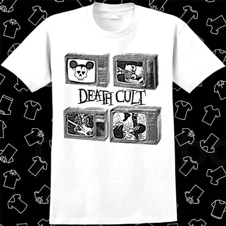 Death Cult Rock Collage TV Poster Vintage T Shirt 1059 XXL