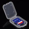 10Pcs/Set SD SDHC Transparent Storage Box Memory Card Protective Case Holder