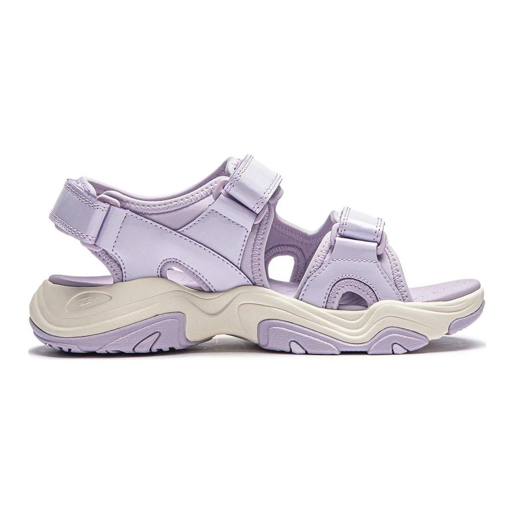 Li Ning Koko Comfortable Durable Breathable Kids Sandals Kids Sandals Purple YKUU022-2